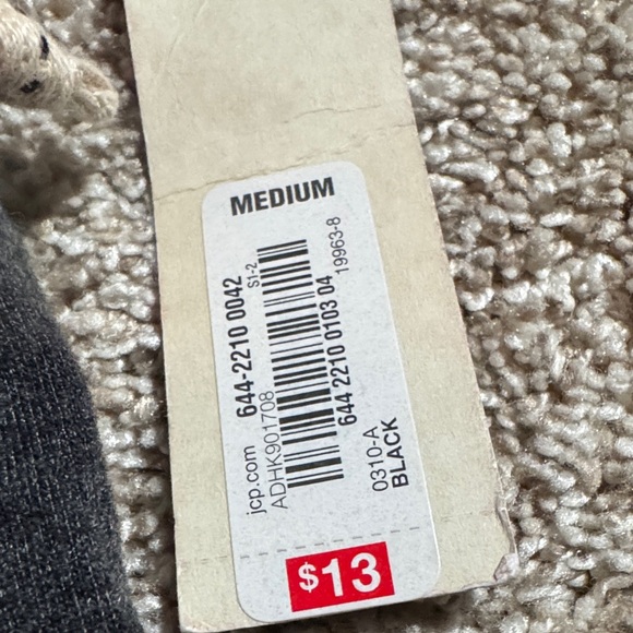 Arizona Jean Company Black Capri Jogger Pants - Picture 3 of 5